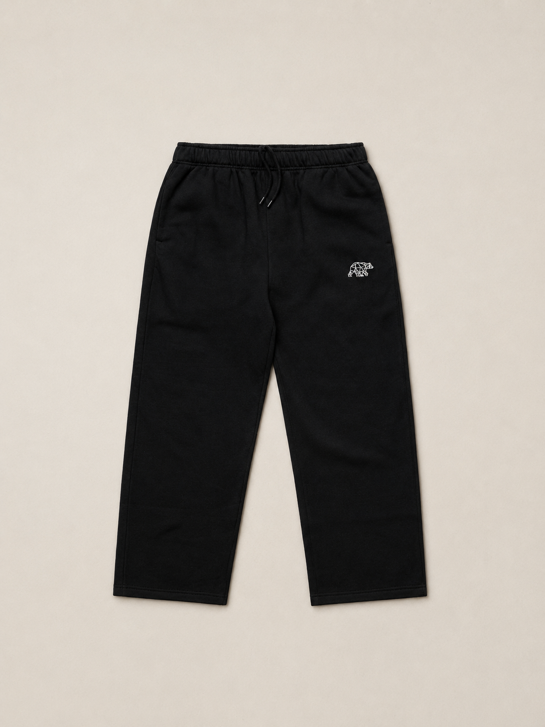 Polybear Black Straight Leg Jogger