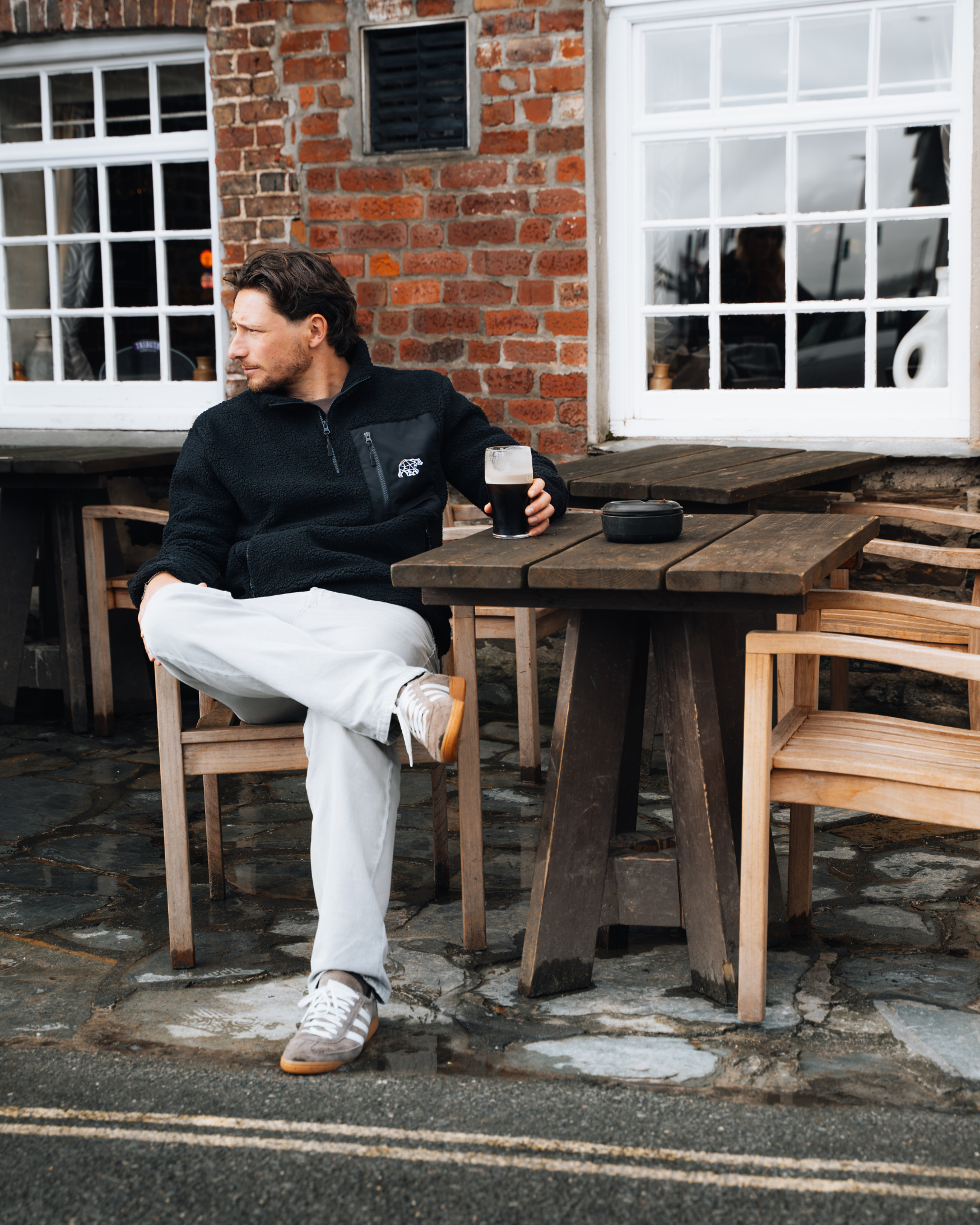 Polybear Sherpa Fleece - Black