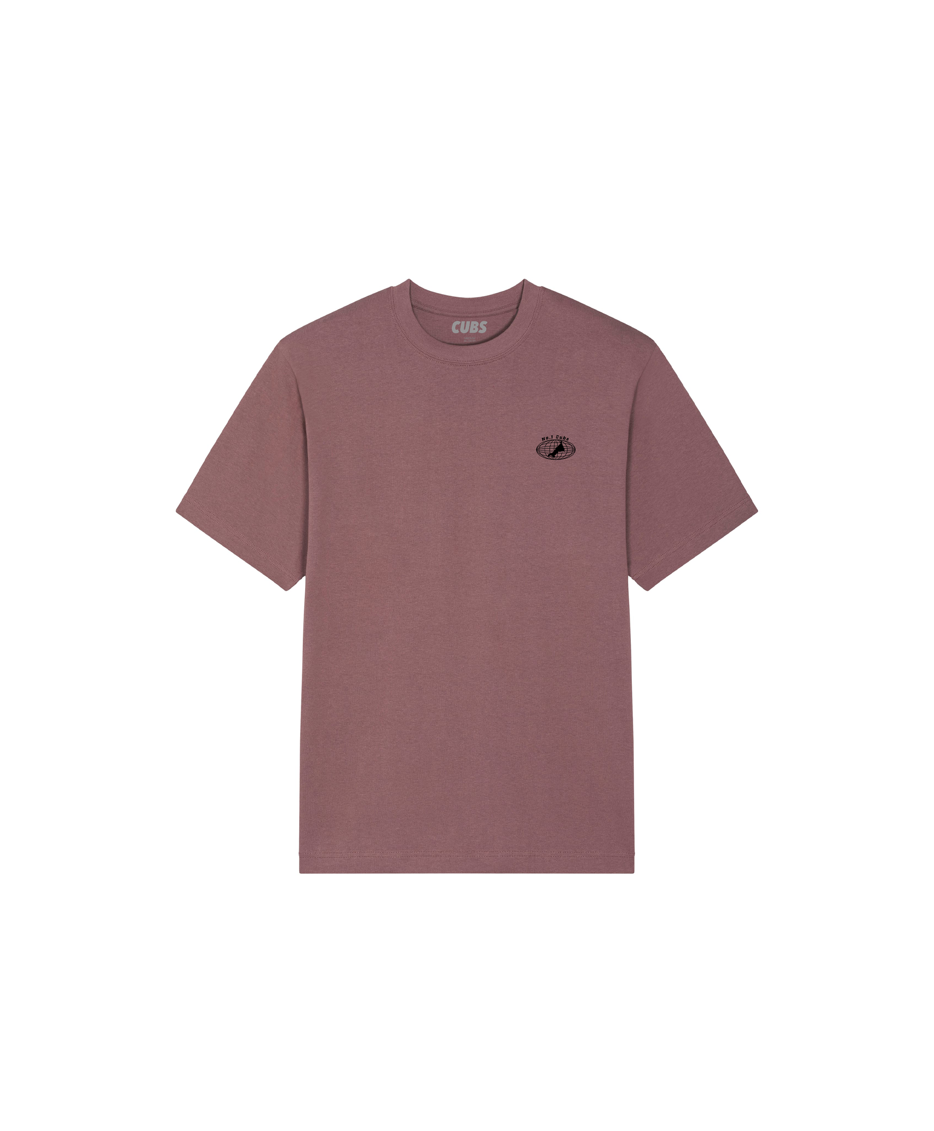 Worldwide Heavyweight Relaxed Fit T-Shirt - Blackcurrant