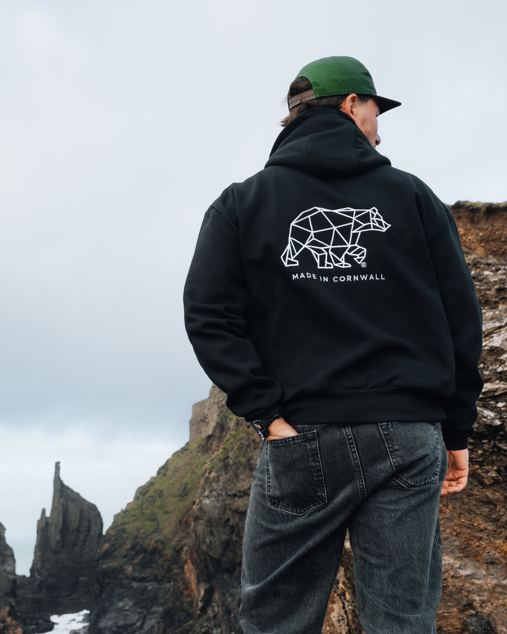 Polybear Heavyweight Hoodie - Black