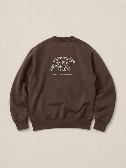 Polybear Heavyweight Sweatshirt -  Brown