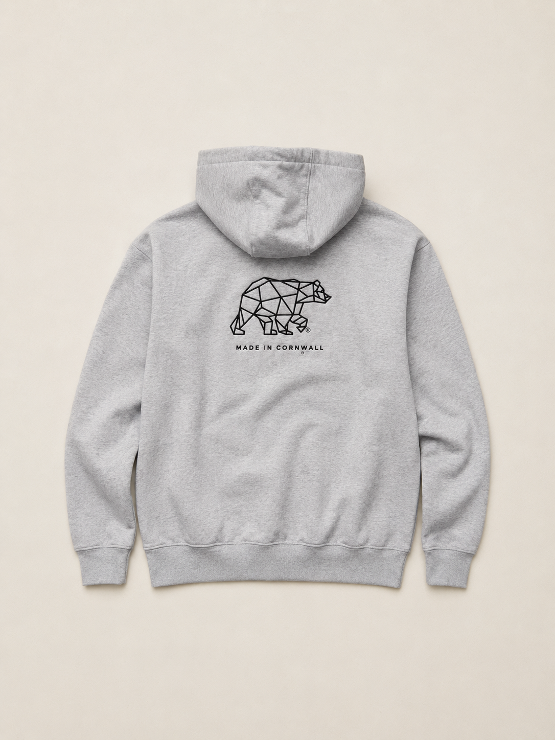 Polybear Heavyweight Hoodie - Heather Grey