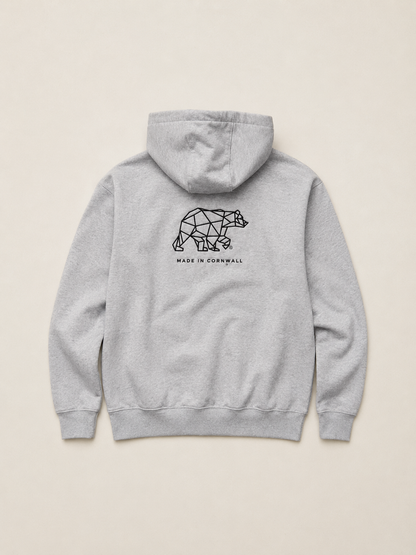Polybear Heavyweight Hoodie - Heather Grey