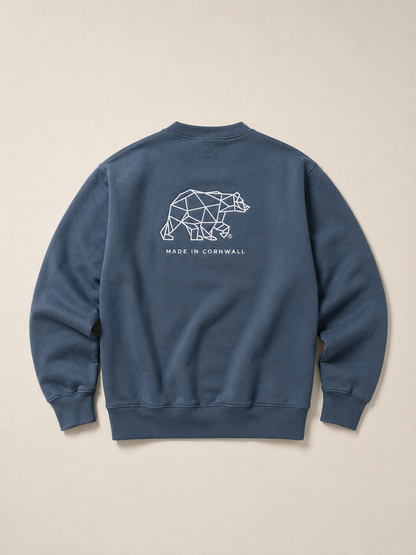 Polybear Heavyweight Sweatshirt -  Vintage Blue
