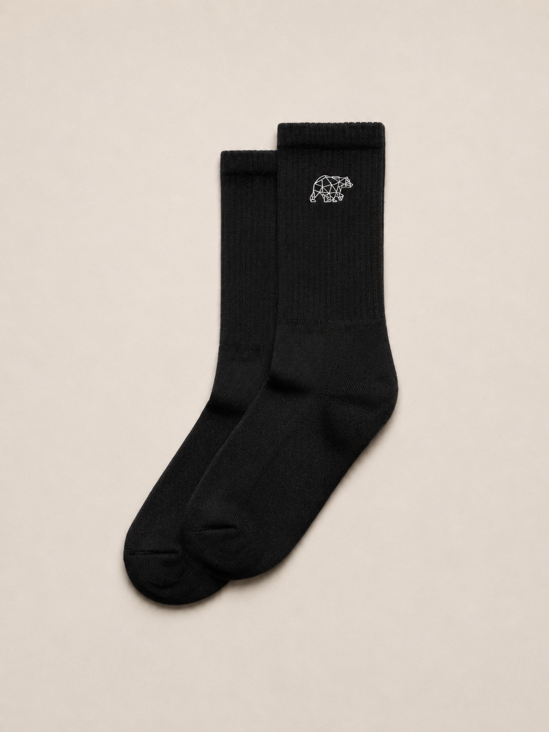 Polybear Black Socks