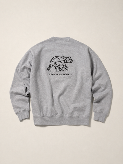 Polybear Heavyweight Sweatshirt -  Heather Grey