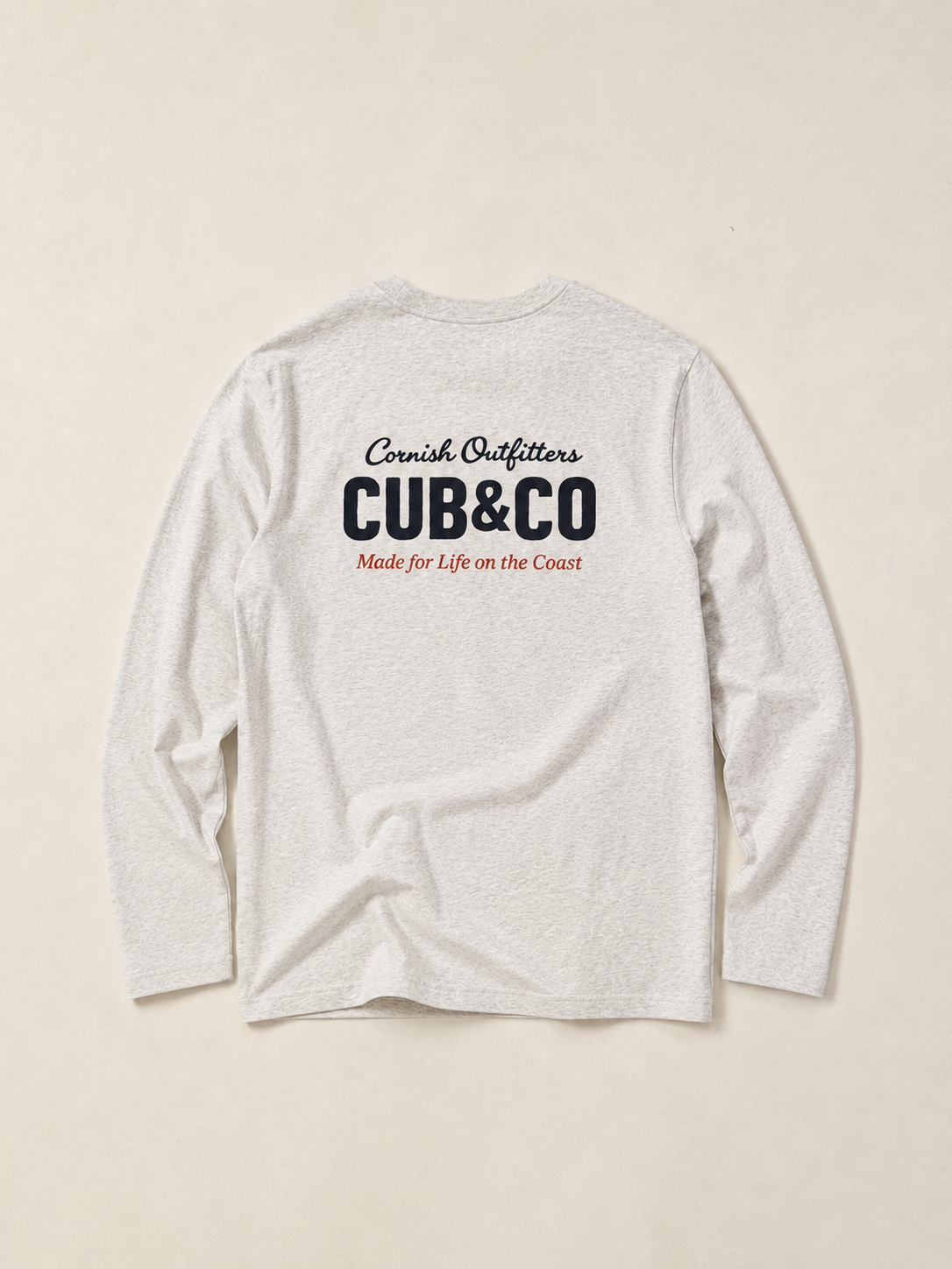 Outfitters Long Sleeve T-Shirt - Ash Grey