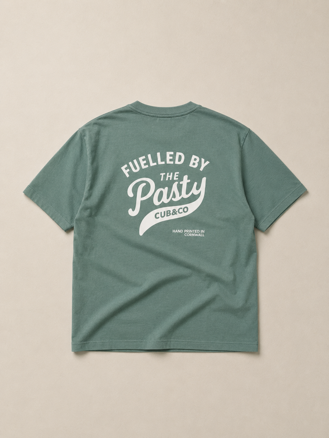 Pasty Heavyweight Box T-Shirt - Sage Green
