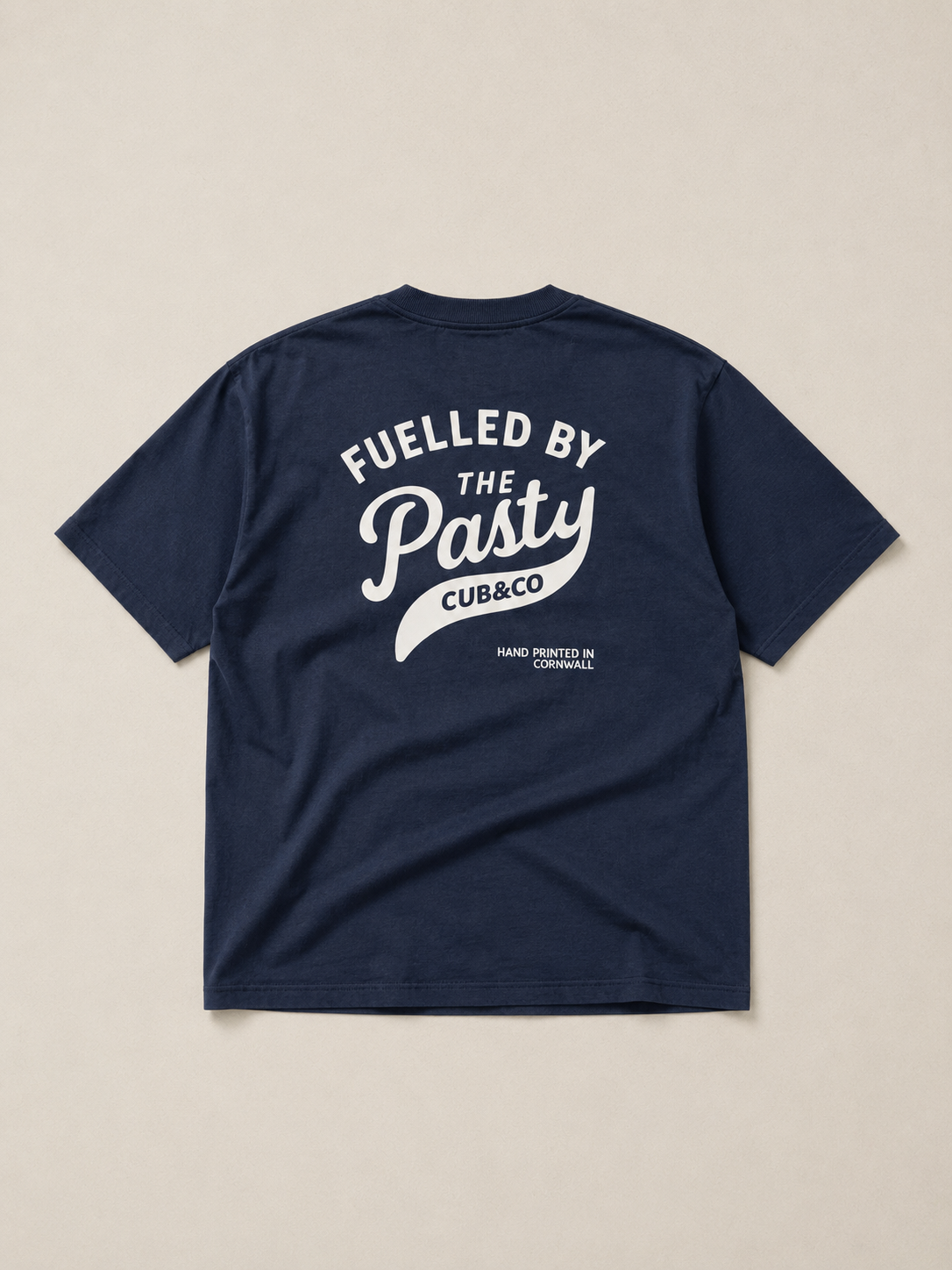 Pasty Heavyweight Box T-Shirt - Navy