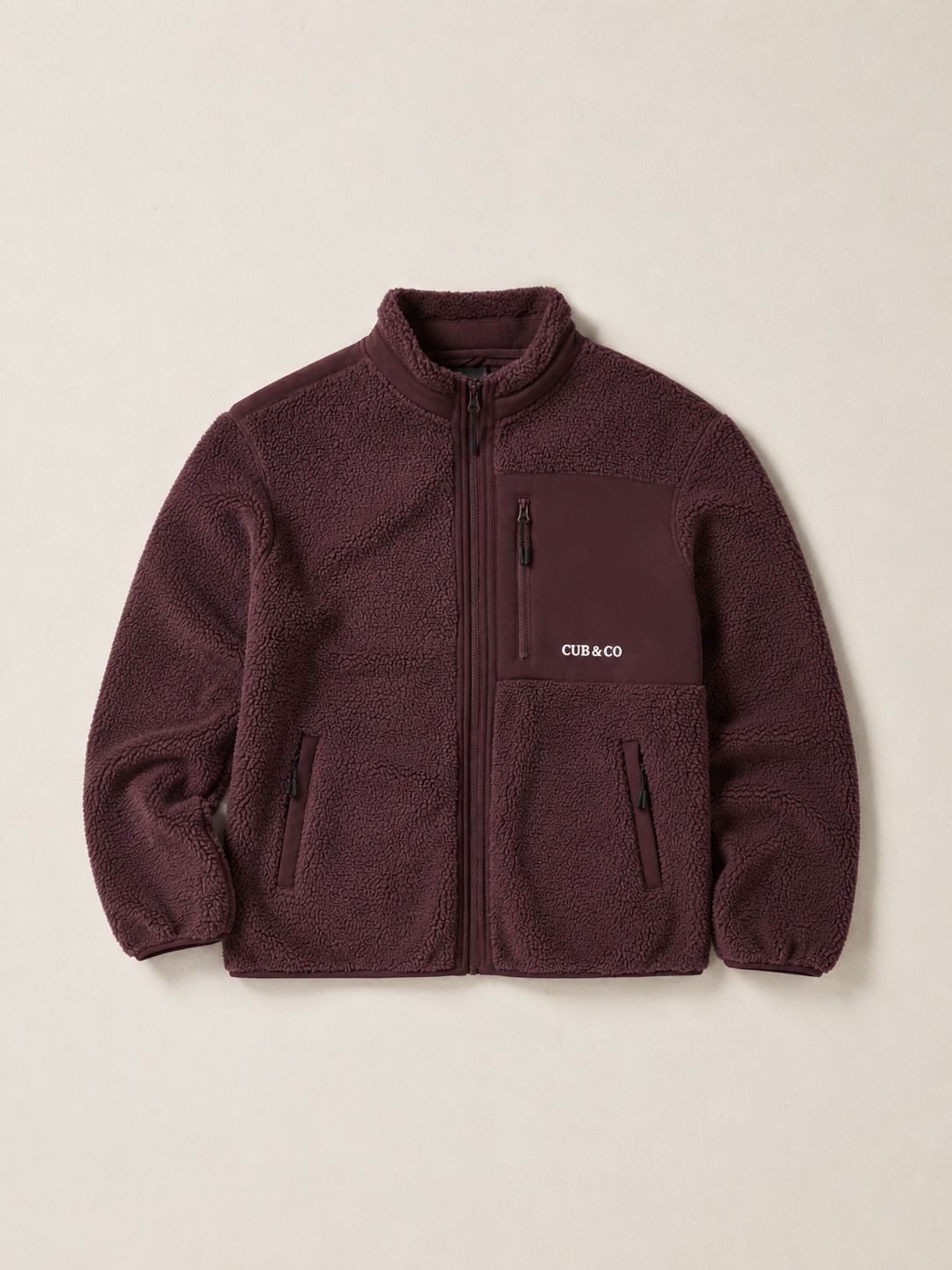 Cub&amp;Co Fleece - Vino