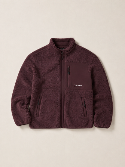 Cub&amp;Co Fleece - Vino
