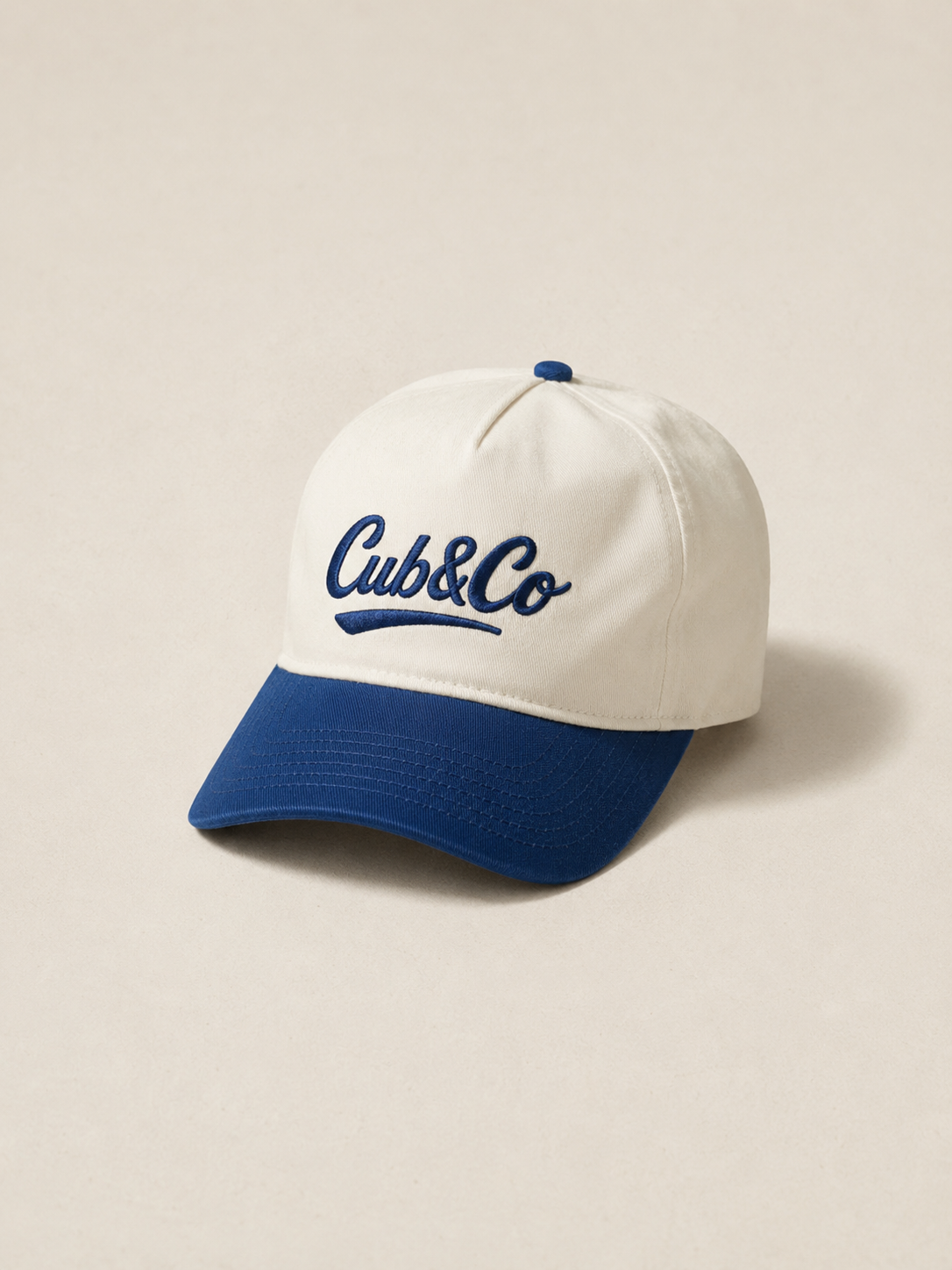 Cub&amp;Co Signature Cap Blue &amp; White