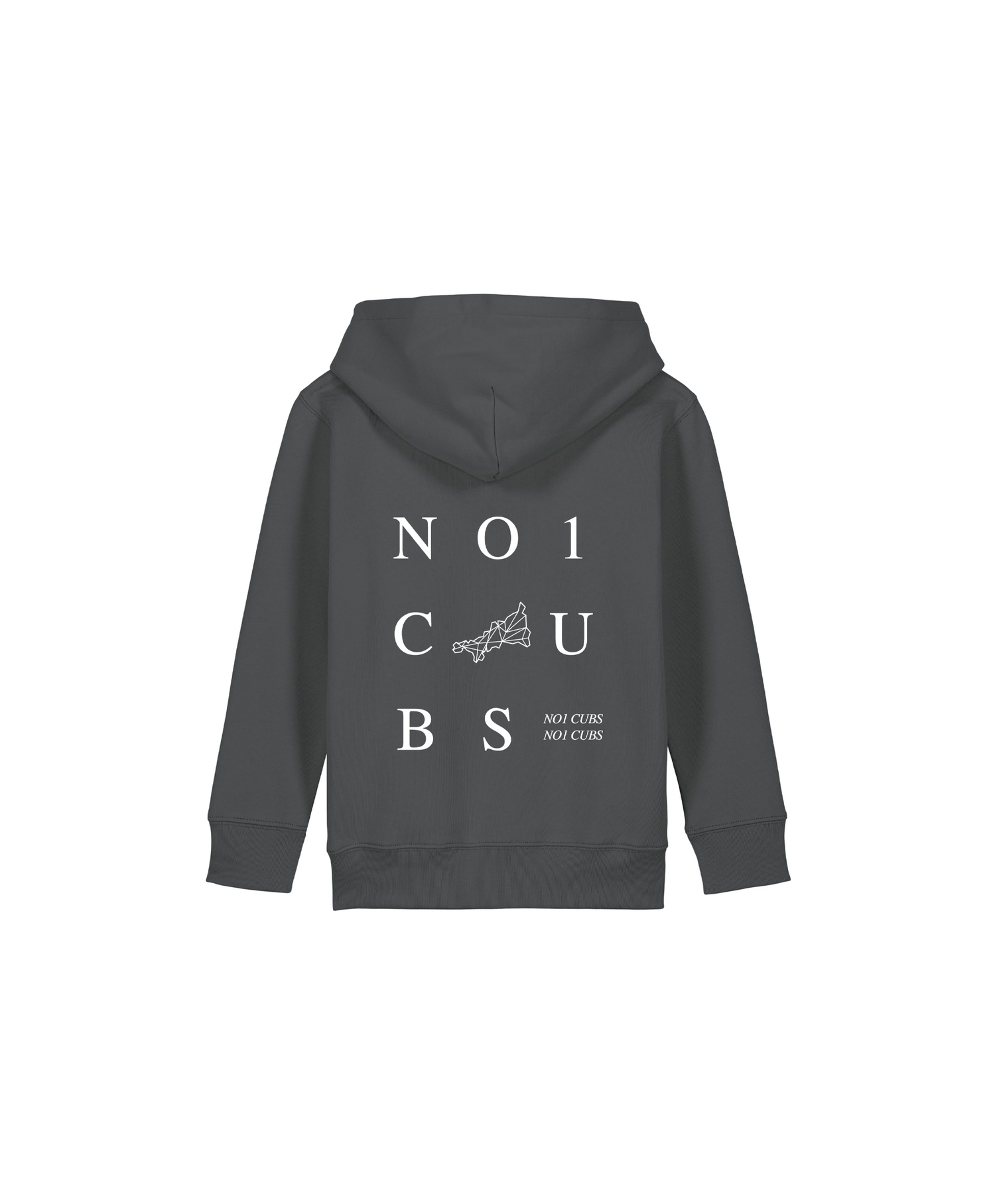 Kids 3 Tier Slate Grey Hoodie