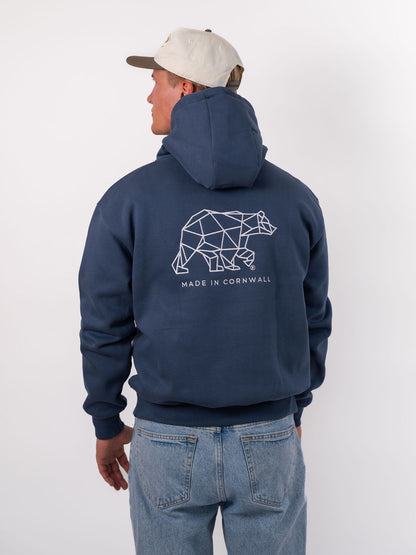 Polybear Heavyweight Hoodie - Vintage Blue