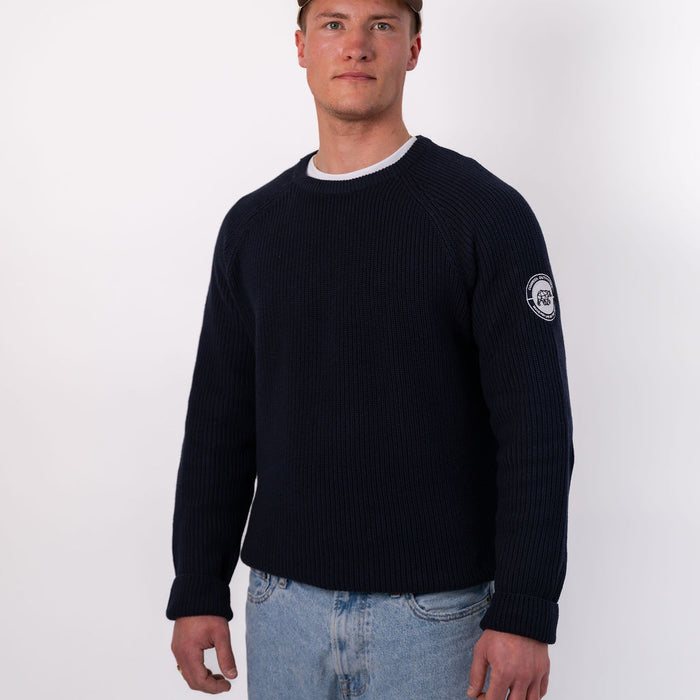 Fisherman's knit jumper
