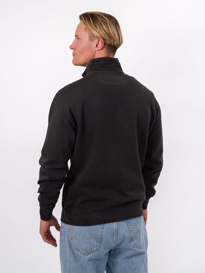 Bear Essentials  Washed Black Quarter Zip
