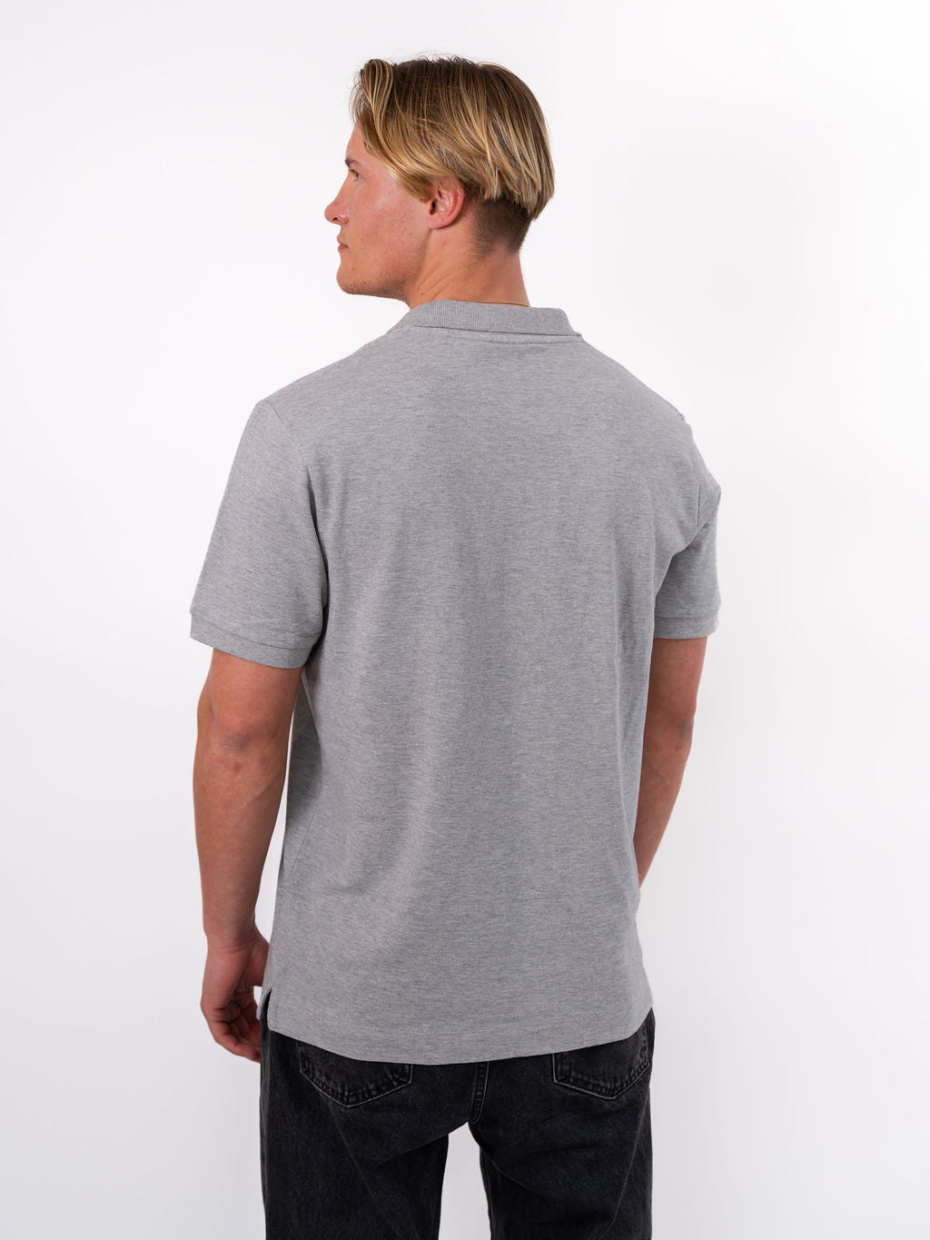 Polybear Polo Shirt - Heather Grey
