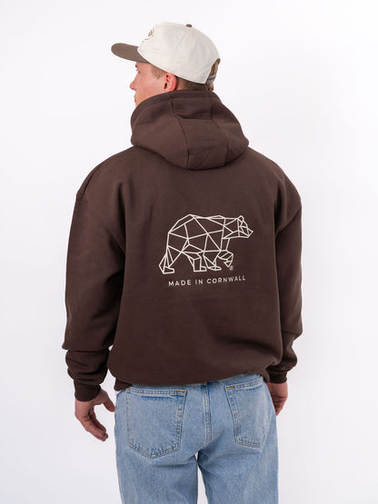 Polybear Heavyweight Hoodie - Brown