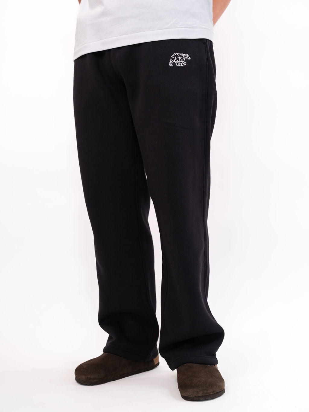 Polybear Black Straight Leg Jogger