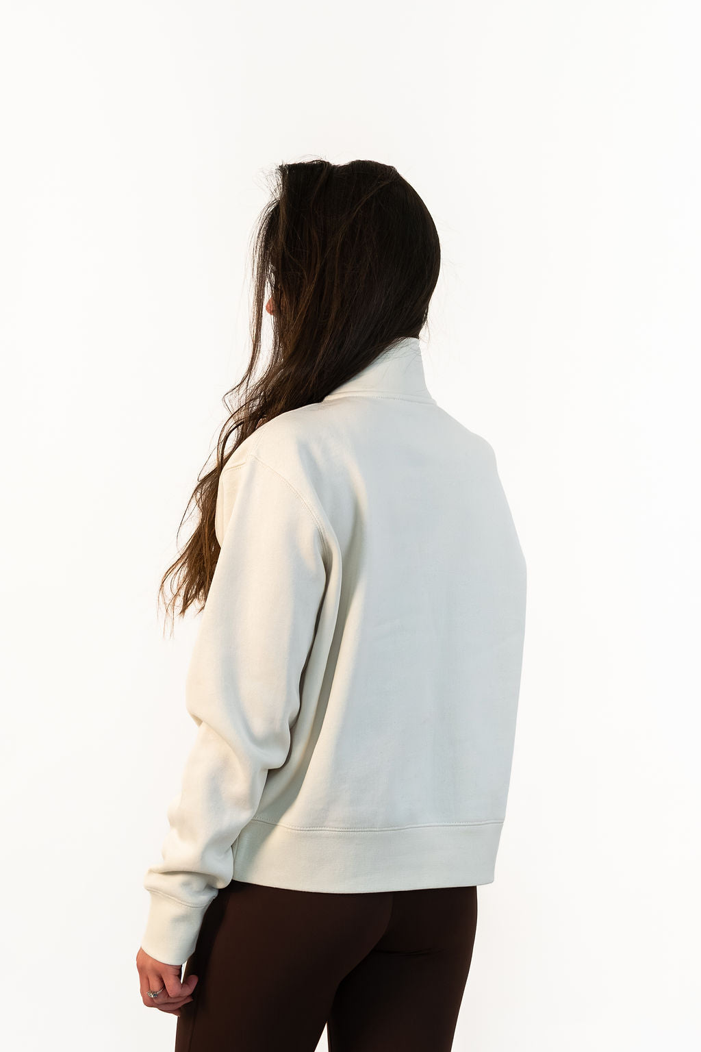 Cub&amp;Co Quarter Zip - Cornish Cream