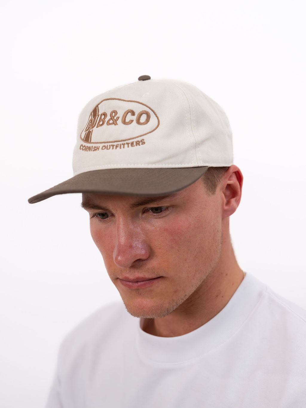 Cub&amp;Co Oval Outfitters Cap Cream