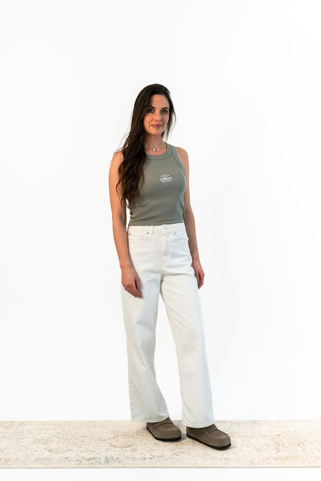 Cub&amp;Co Ribbed Vest - Khaki