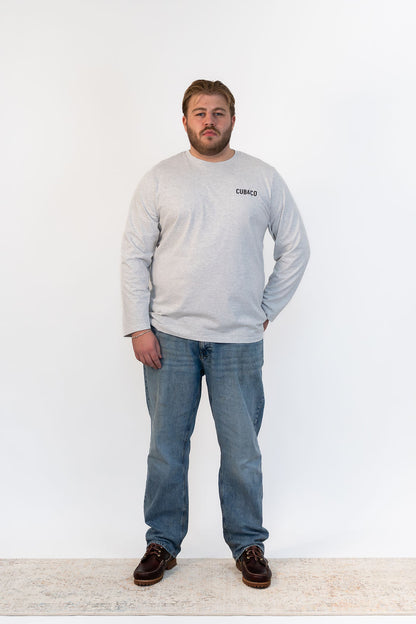 Outfitters Long Sleeve T-Shirt - Ash Grey