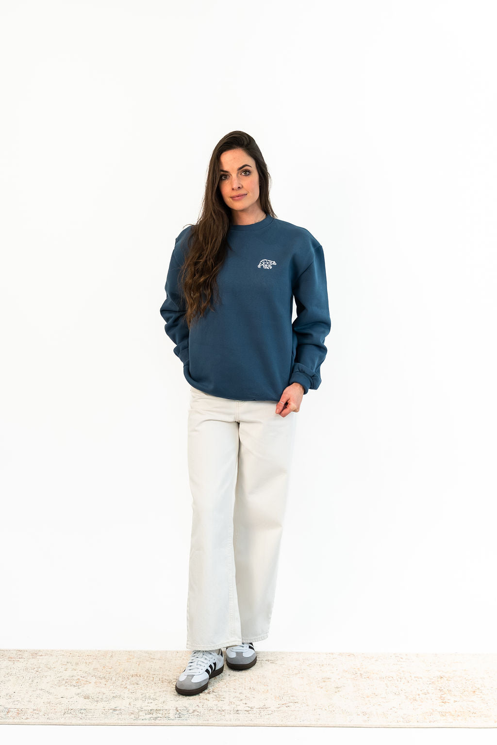 Polybear Heavyweight Sweatshirt -  Vintage Blue