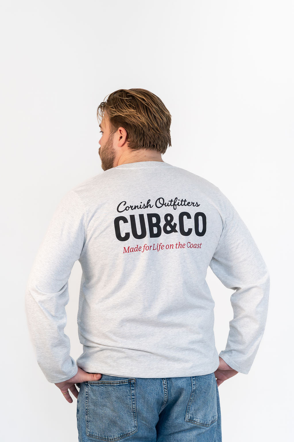 Outfitters Long Sleeve T-Shirt - Ash Grey