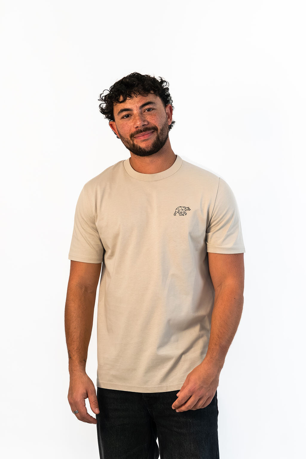 Bear Essentials T-Shirt - Sand