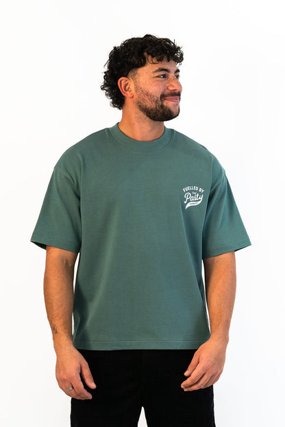 Pasty Heavyweight Box T-Shirt - Sage Green