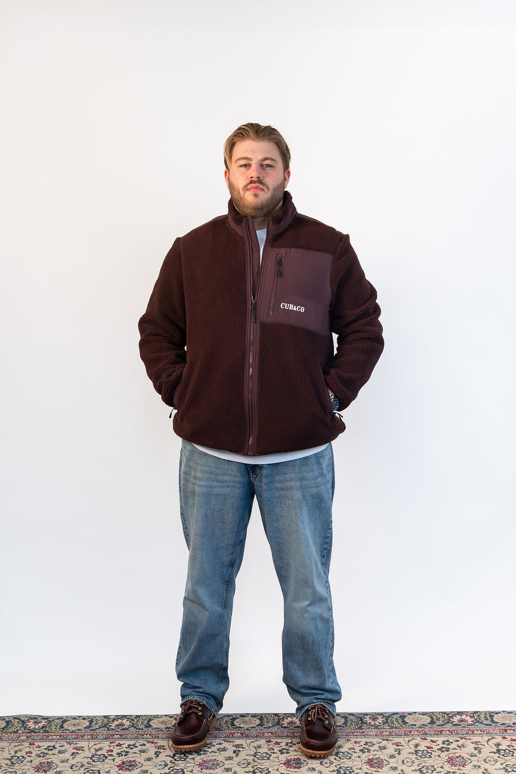 Cub&amp;Co Fleece - Vino