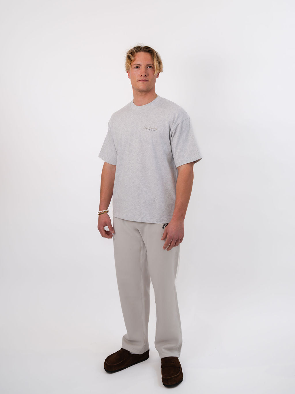 Clay Country Heavyweight Box T-Shirt – Ash Grey