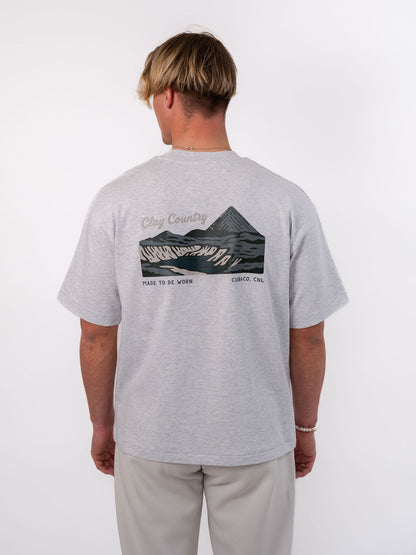 Clay Country Heavyweight Box T-Shirt – Ash Grey