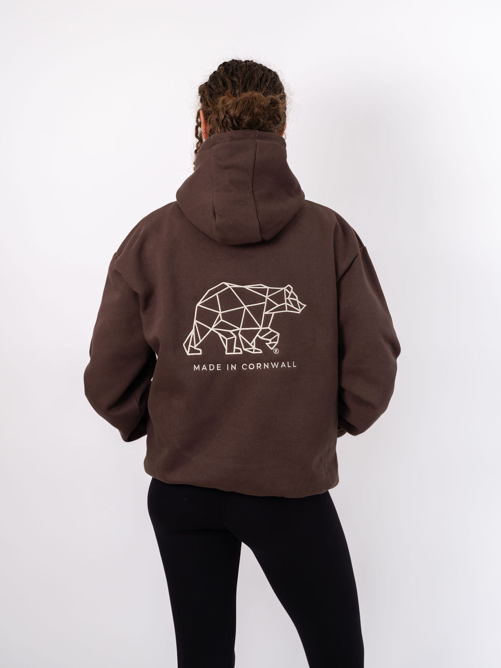 Polybear Heavyweight Hoodie - Brown