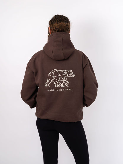 Polybear Heavyweight Hoodie - Brown