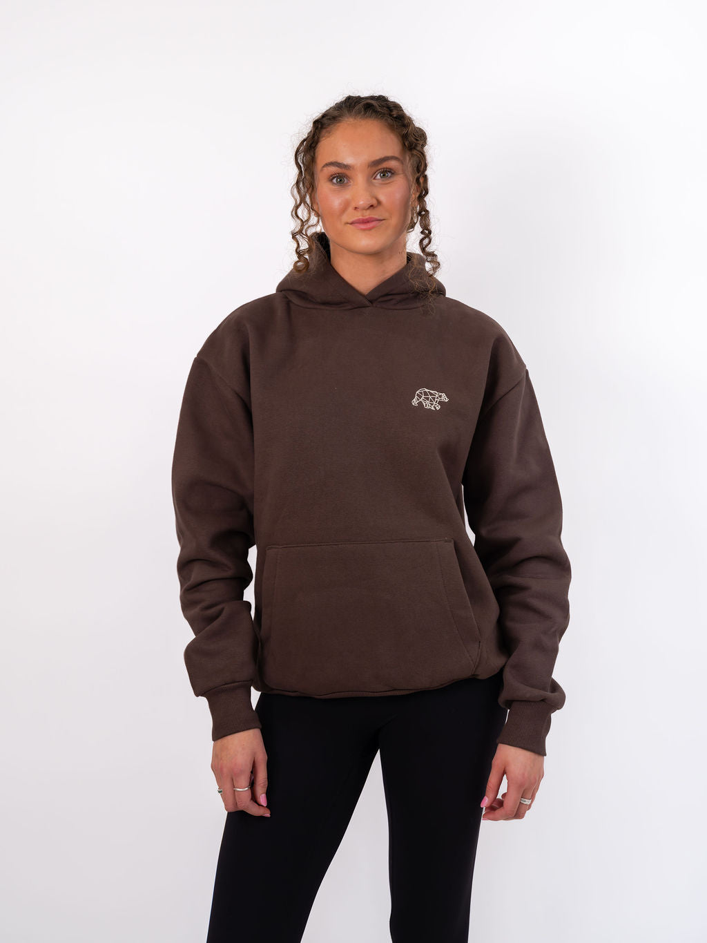 Polybear Heavyweight Hoodie - Brown