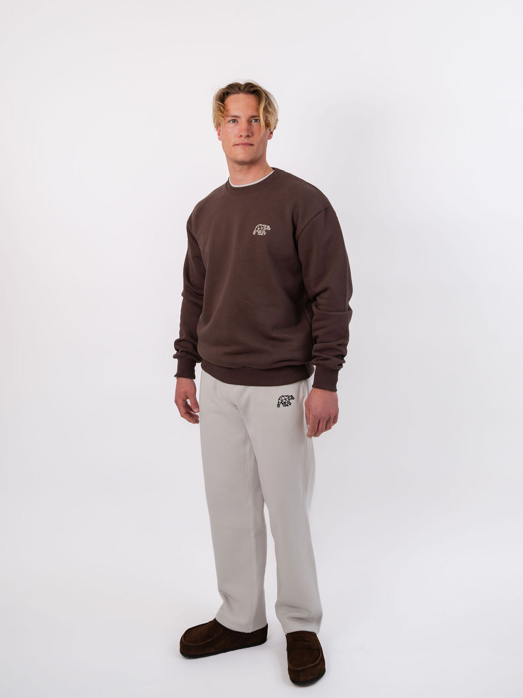 Polybear Heavyweight Sweatshirt -  Brown