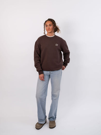 Polybear Heavyweight Sweatshirt -  Brown