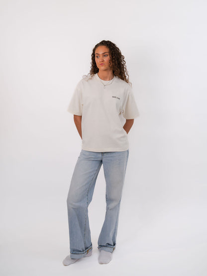 Café Cubs Heavyweight Box T-Shirt - Cornish Cream