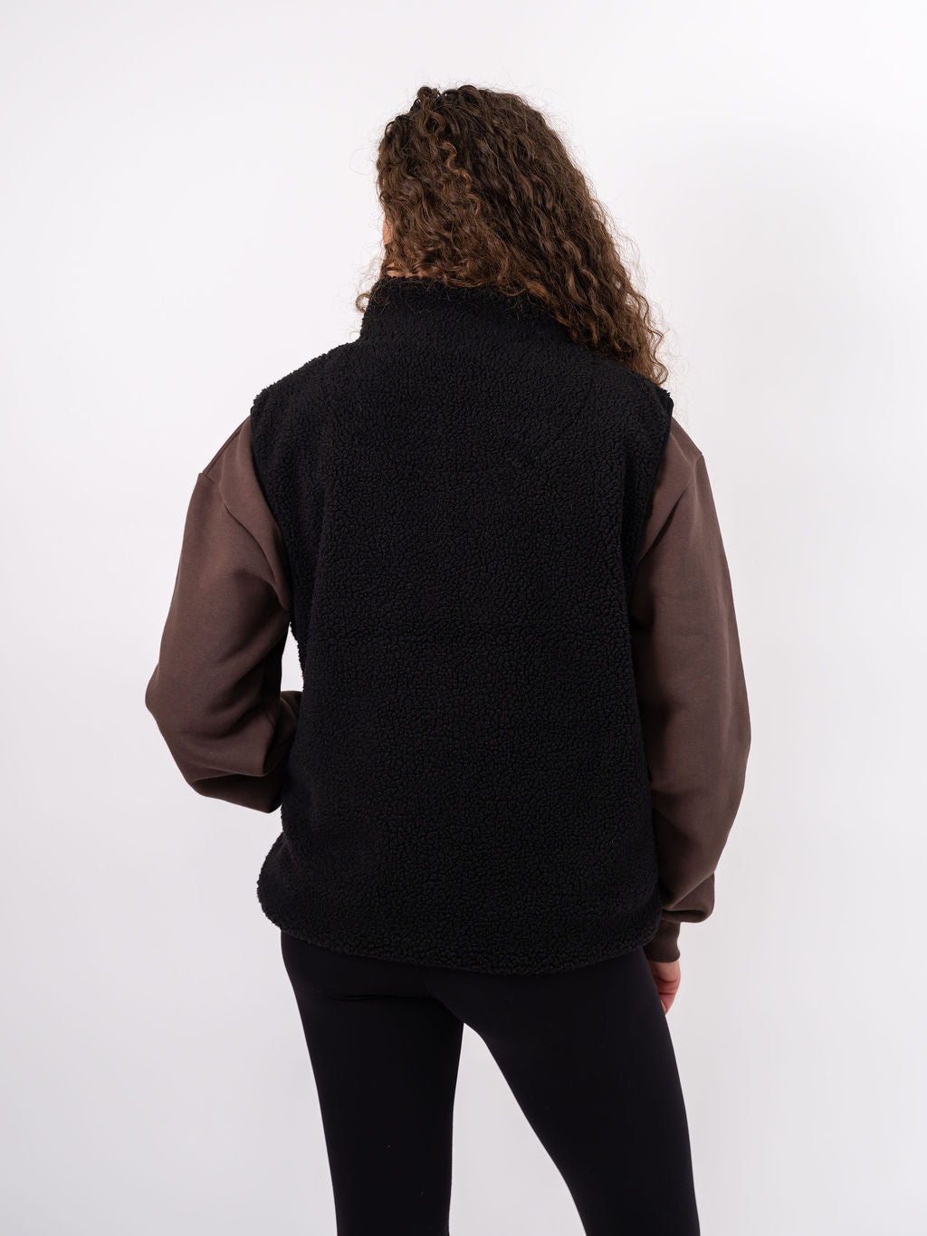 Polybear Sherpa Gilet - Black