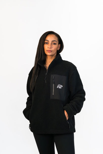 Polybear Sherpa Fleece - Black
