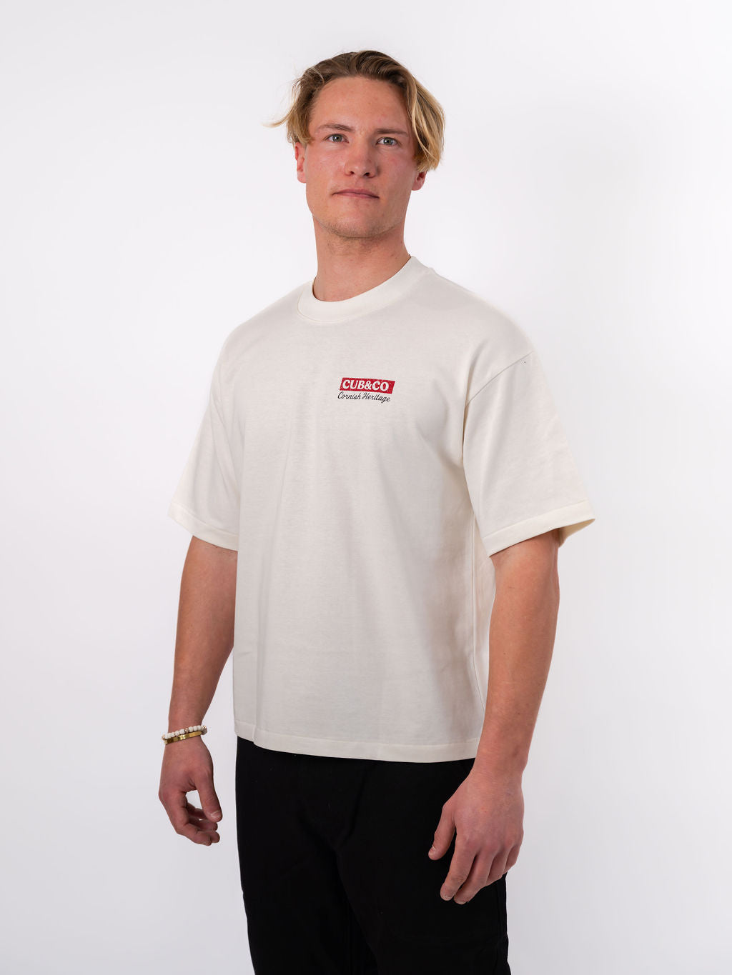 Chough Heavyweight Box T-Shirt – Cornish Cream