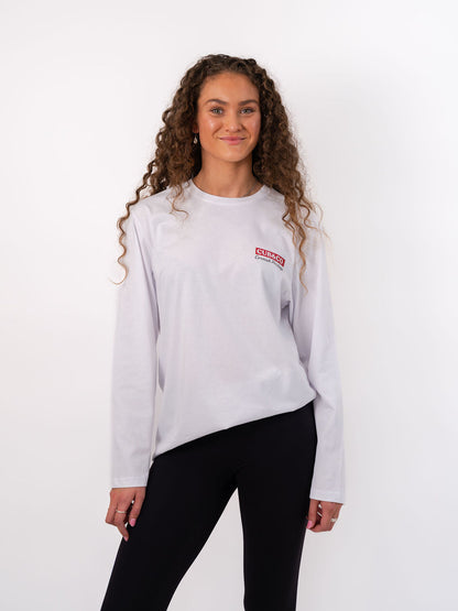 Chough Long Sleeve T-Shirt - White