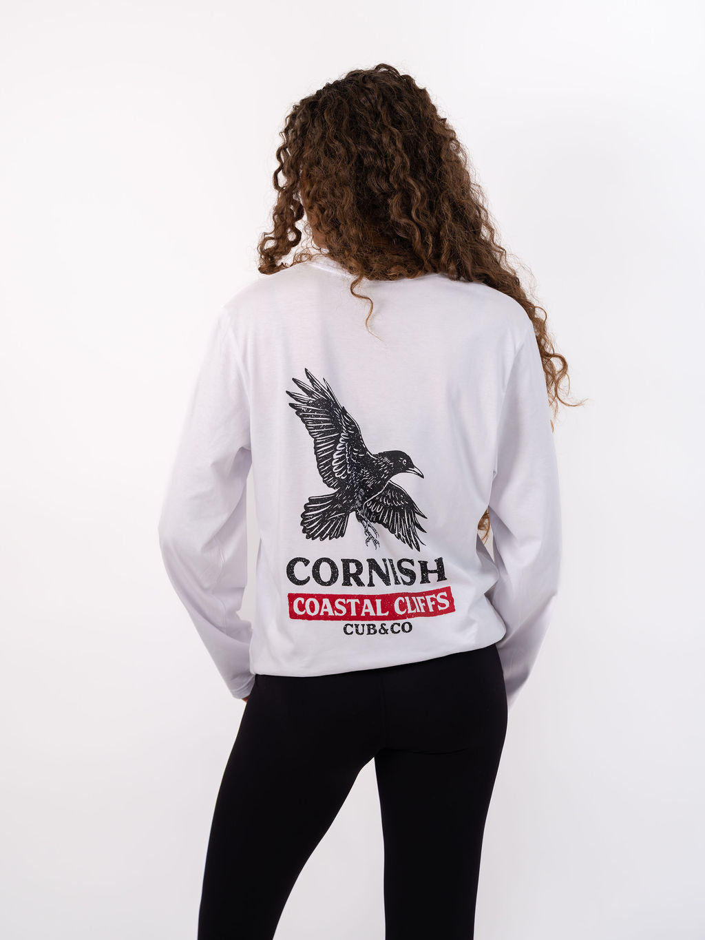 Chough Long Sleeve T-Shirt - White