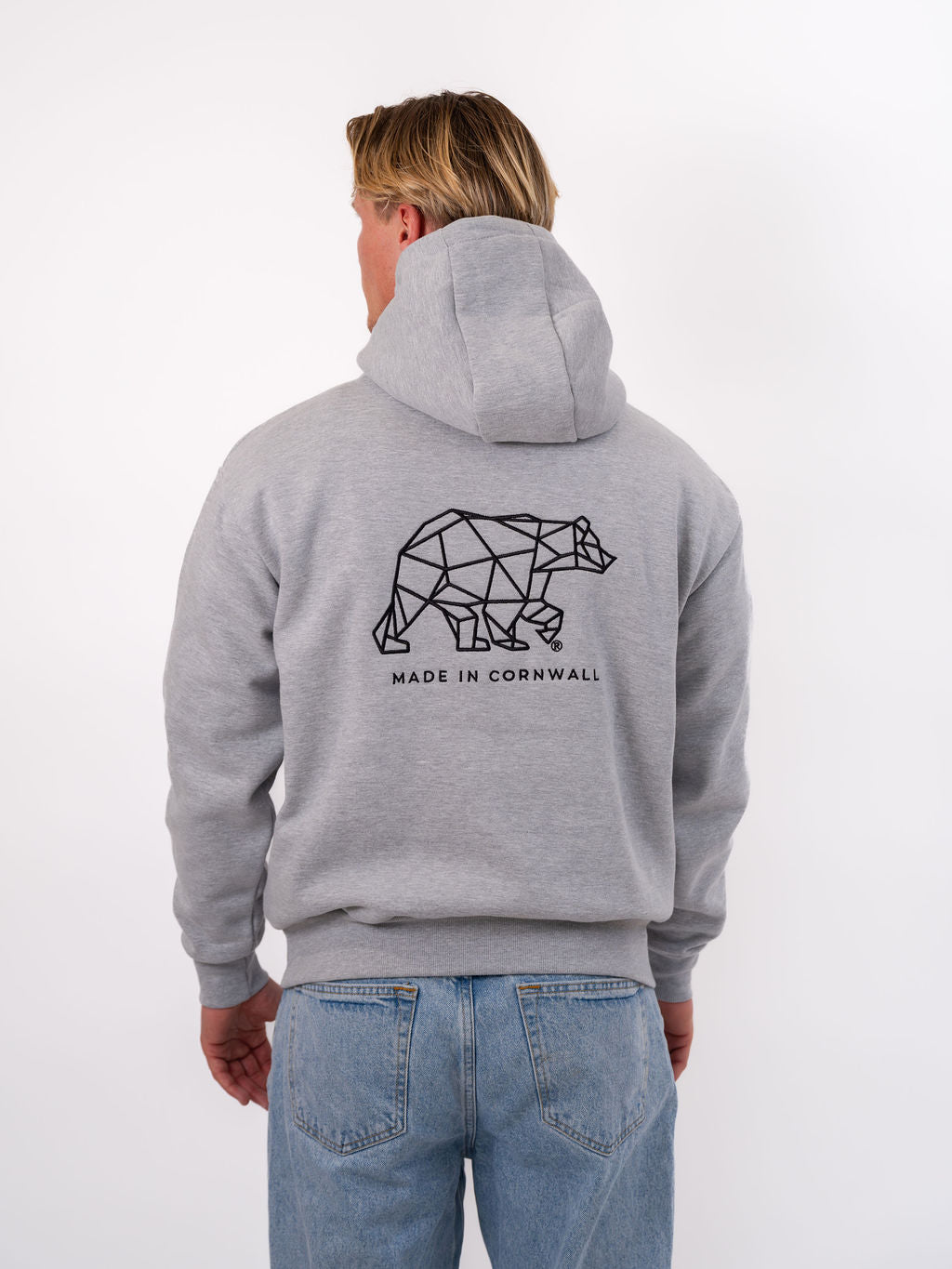 Polybear Heavyweight Hoodie - Heather Grey