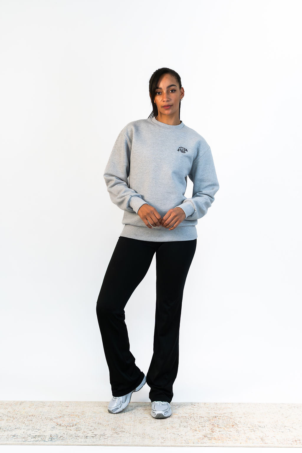 Polybear Heavyweight Sweatshirt -  Heather Grey