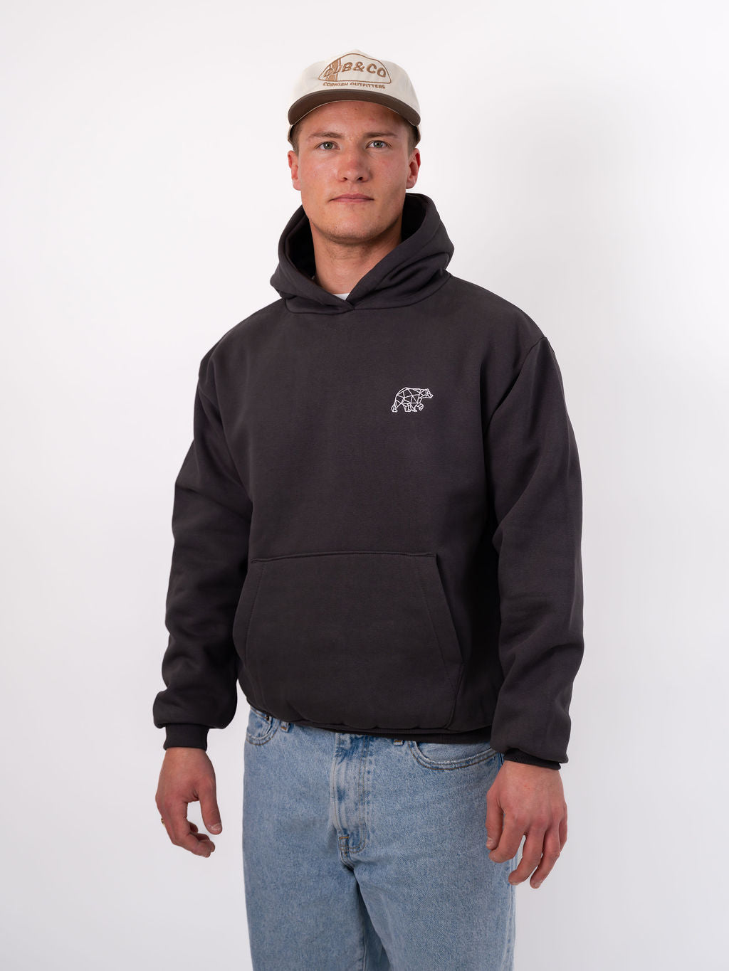 Polybear Heavyweight Hoodie - Slate Grey