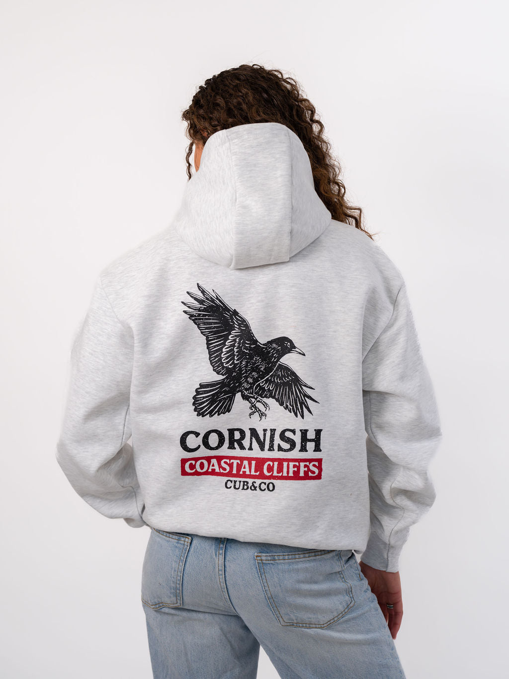 Chough Heavyweight Hoodie - Ash Grey