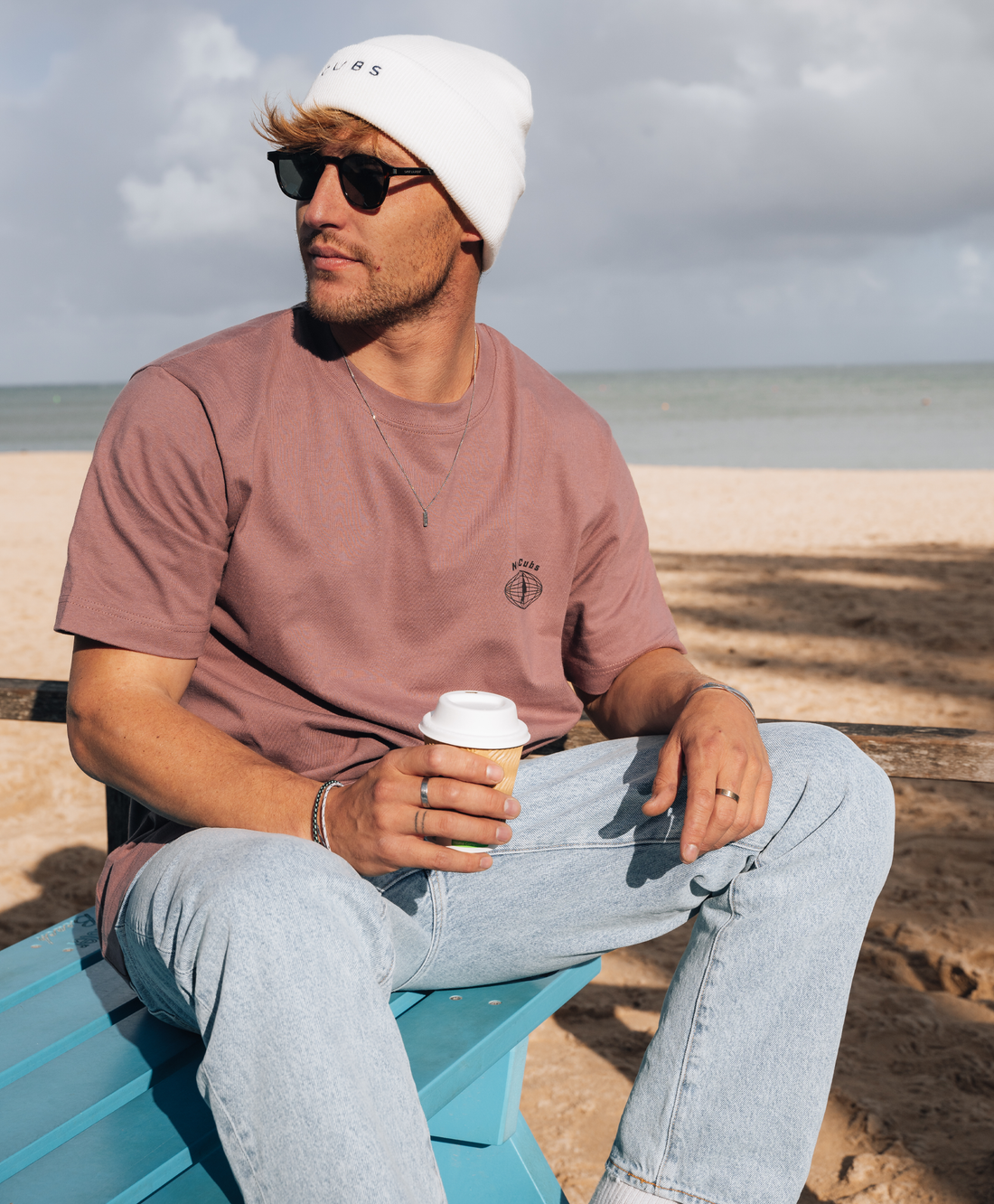 Worldwide Heavyweight Relaxed Fit T-Shirt - Blackcurrant